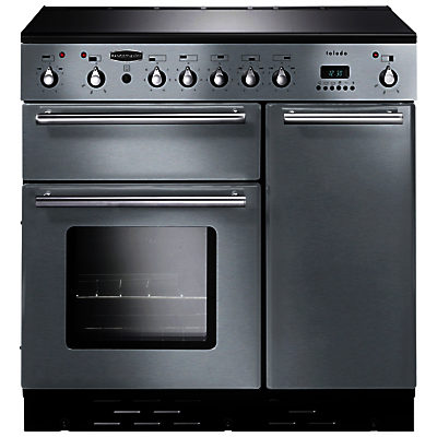 Rangemaster Toledo 90 Induction Hob Range Cooker, Stainless Steel